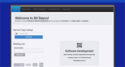 Desktop Screenshot of bitbayou.com